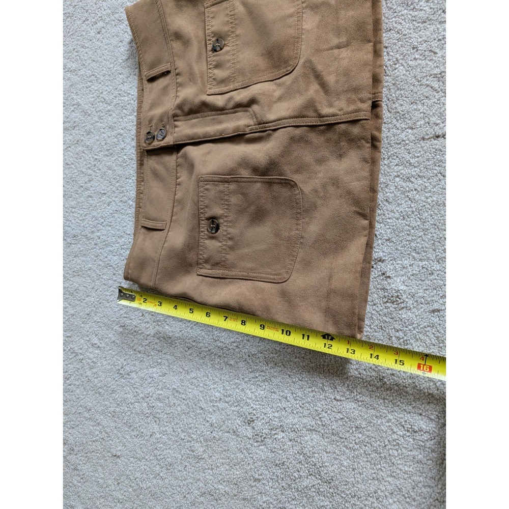 H&M Divided Brown Pocket Accent Mini Skirt Size 8 - Picture 6 of 9
